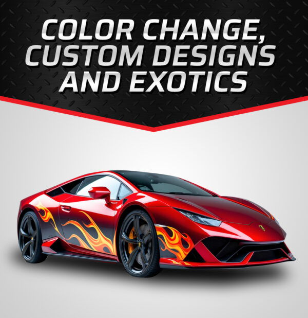 Color change, custom designs and exotics <span>$2800 and up</span>
